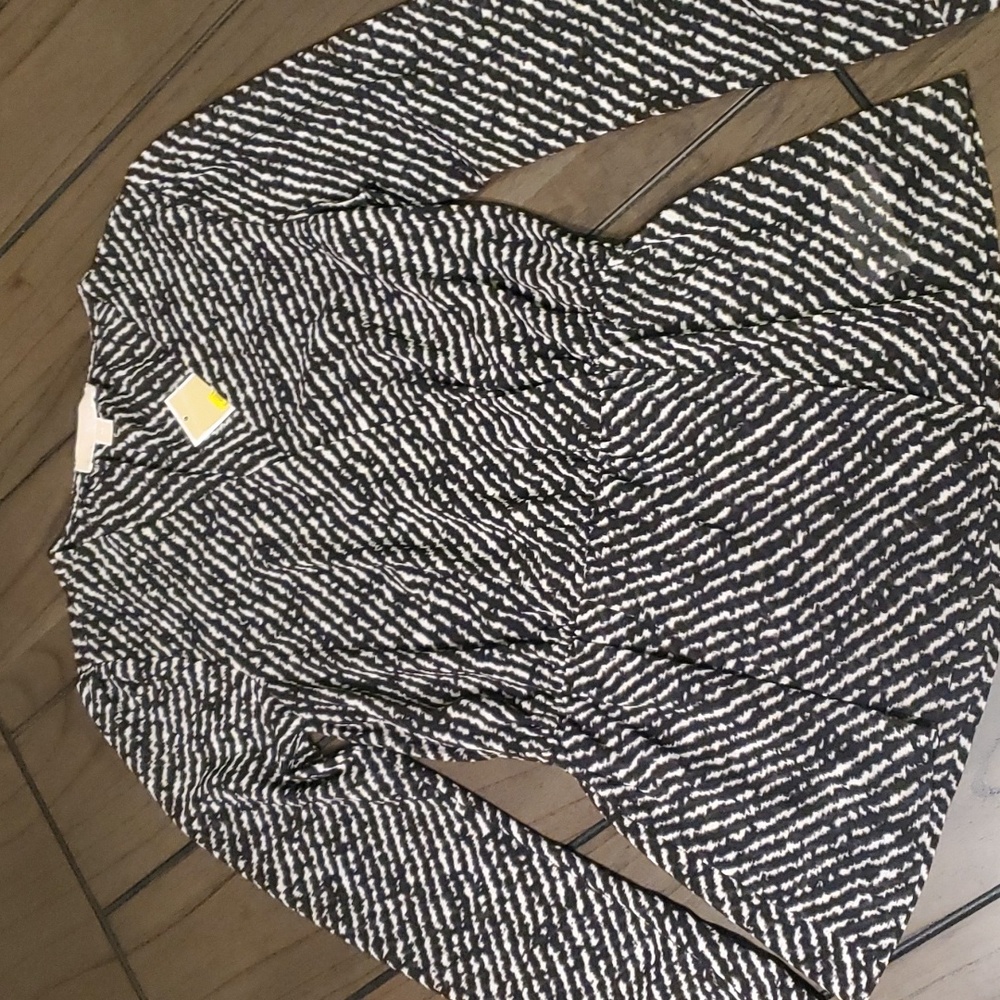 Michael Kors Wrap Peplum Blouse, XS NWTs